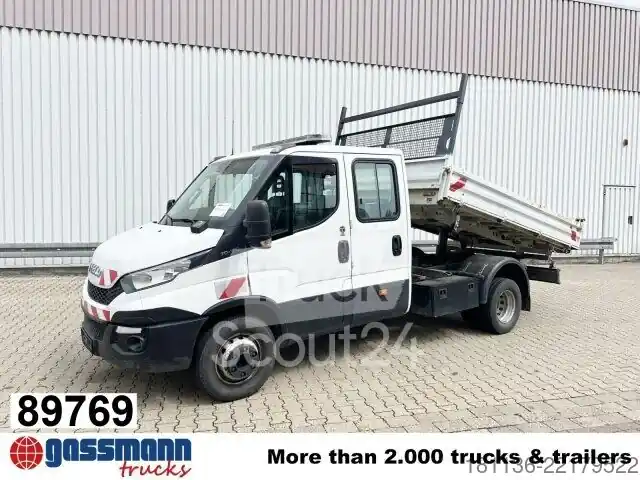 Fourgon benne basculanteIveco Daily 70C170 4x2 Doka, AHK Populaire
