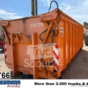Conteneur à benne amovible Abrollcontainer mit hydr. Deckel ca. 27m³ Must-Have