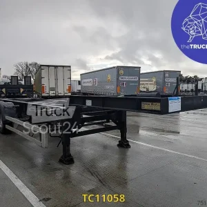 Transport de conteneursTurbos Hoet Tank chassis Gooseneck Top Vente