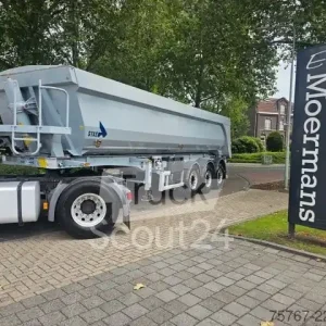 Pas Cher Semi-remorque benneSTAS S300CX U Rockstar Hardox Rundmulde