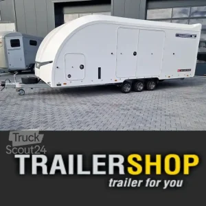 Prix Bas Remorque porte-voituresBrian James Trailers Schlechtwetteranhänger für Classic Cars