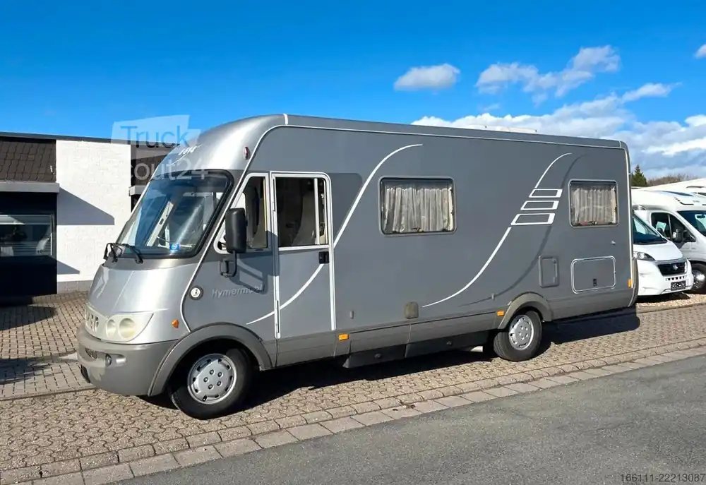 Camping-car intégralHYMER/ERIBA B 614 - Festbett- Klima - - Solar - Bon Marché