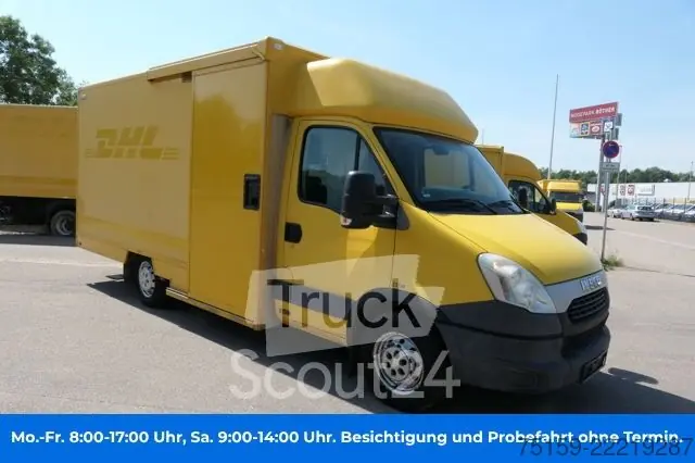 Fourgon tôléiveco Daily 35 S11 C30C AUTOMATIK KAMERA Regale LUFT DURCHGANG EURO-5 CoC Vente Directe