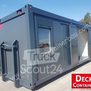Paiement Sécurisé Container résidentielDecker Containerbau Kombicontainer auf ABR,20 ft halb Büro