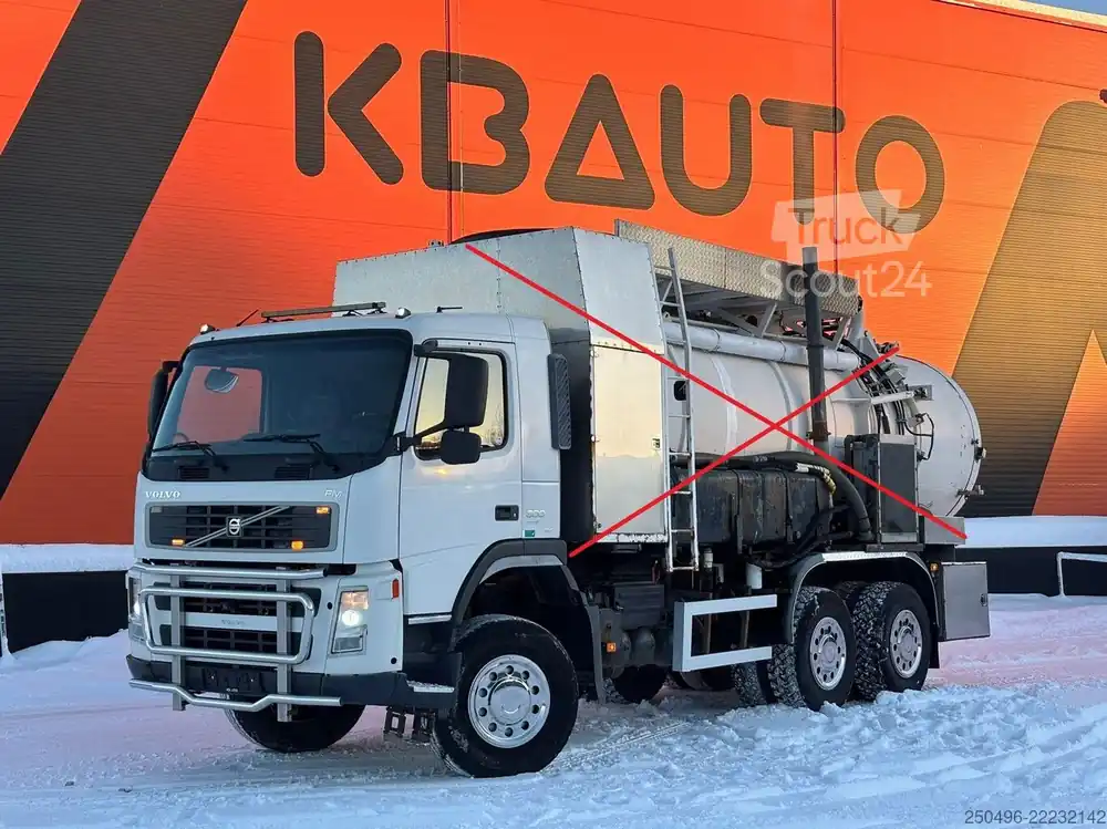 Commander Vite Châssis-cabineVolvo FM 300 6x6 FOR SALE AS CHASSIS / ONLY 189215 km !