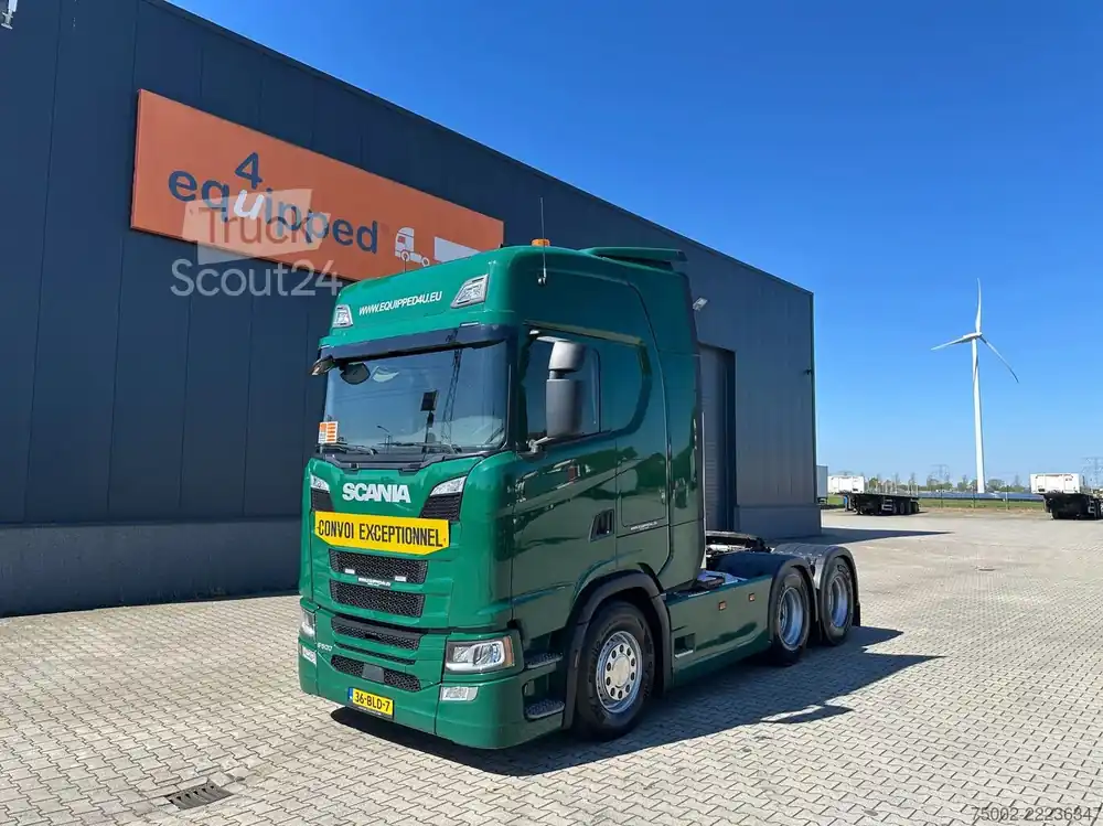 Meilleure Vente MTS standardScania S500 S500 6x4 RETARDER / ontheffing 78 ton / NL...