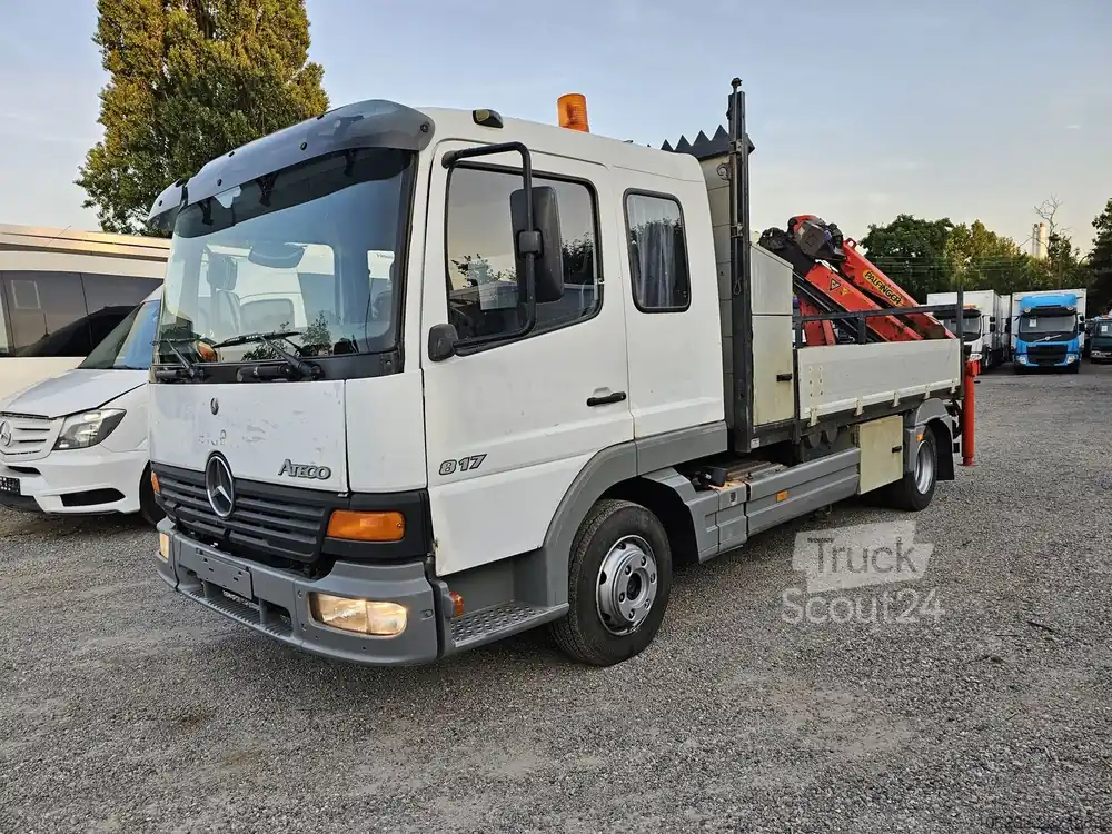 Nouvelle Collection Fourgon pick-upMercedes-Benz 817/42AT7 Palfinger PK 5000 B Werkstatt
