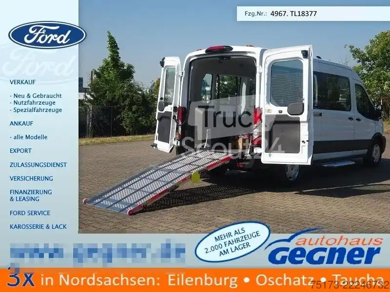 Nouvelle Collection MinibusFORD Transit Kombi 350L3H2 Trend AT 2xKlima Rampe KMP