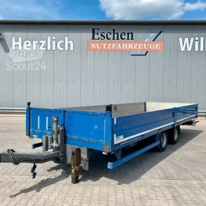 Remorque ouverteMöller Z-PA-F11 Zwillingsbereifung*8x Zurrösen Commande En Gros