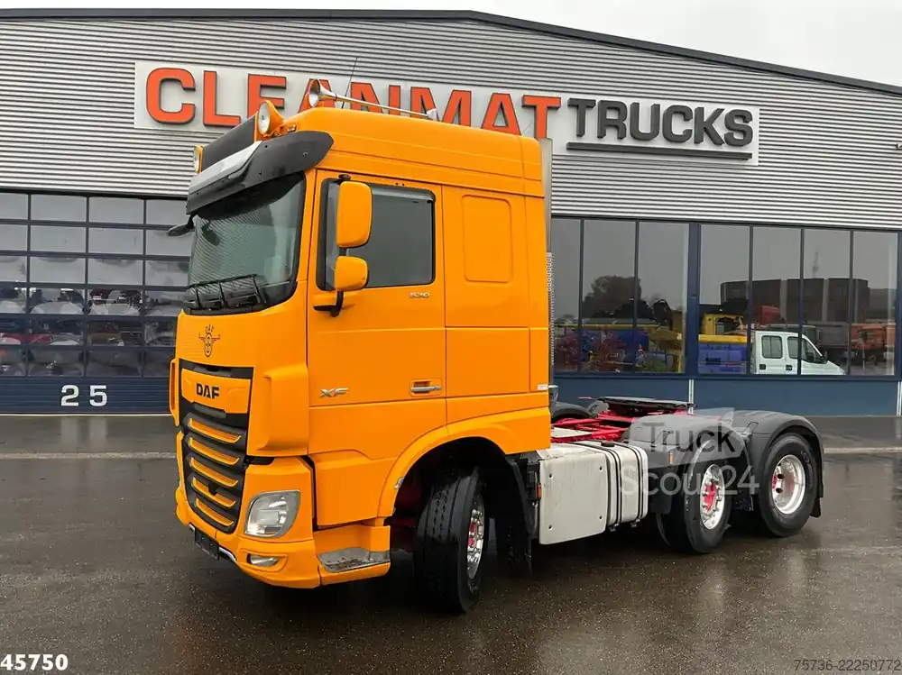 MTS standardDAF FTG XF 530 6x2 Euro 6 ZF Intarder Kiphydrauliek Prix Bas