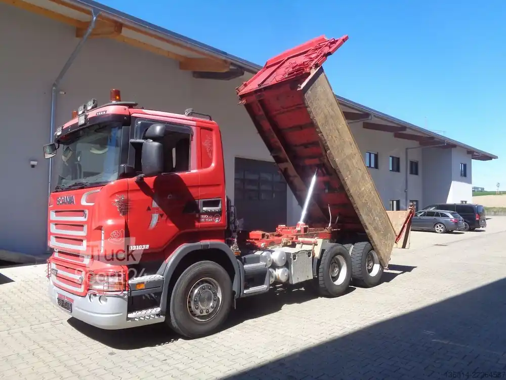 Meilleur Prix Camion-benne tricarSCANIA R580 6x4 BB Bordmatik WE-System Retarder AHK