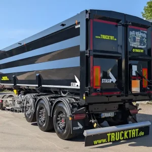 Semi-remorque benneSTAS 45 cbm HardoX, MIETEN? Offre Spéciale