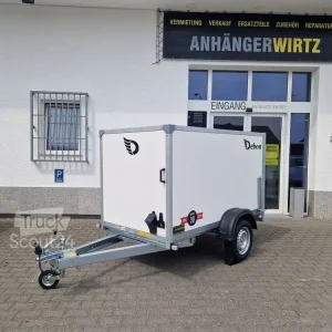Remorque pour voitureDebon Trailers Roadster 220 750kg Kofferanhänger direkt Usine Directe