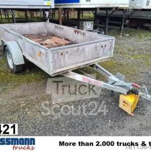 Remorque porte-engins surbaisséeTrebbiner TREBBINER FAHRZEUGWERK, 1.500 kg Nouveauté