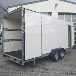 Bon Marché Autrestrailershop Werkstatt Koffer Tür mobil Lager 550x200x210cm