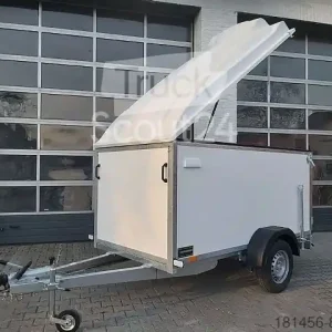 Caisse fermée (ou tôlé)Other Kofferanhänger mit Deckel 100kmH 202cm hoch Super Prix