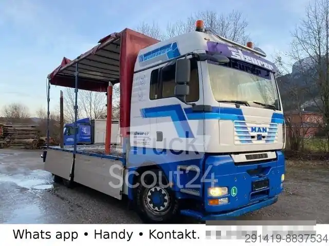 Promotion Camion forestierMAN Tga 26.480 6x4H-2B Allrad Hydrodrive Bj 2008