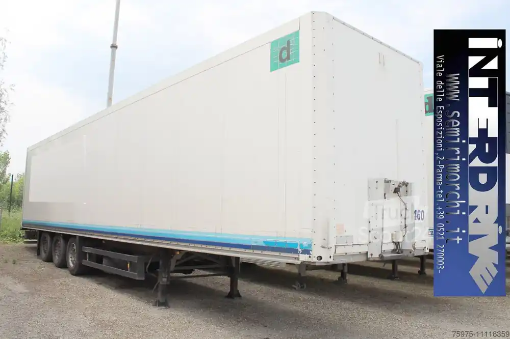 Caisse fermée (ou tôlé)Schmitz Cargobull semirimorchio furgonato schmitz 3 assi Quantité Limitée
