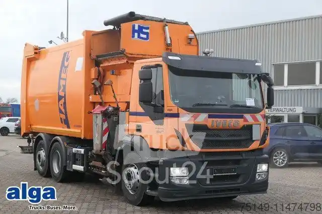 Camion à orduresIVECO AD260SY/PS, Terberg, Seitenlader, 30m³, 140tkm Promotion Saisonnière