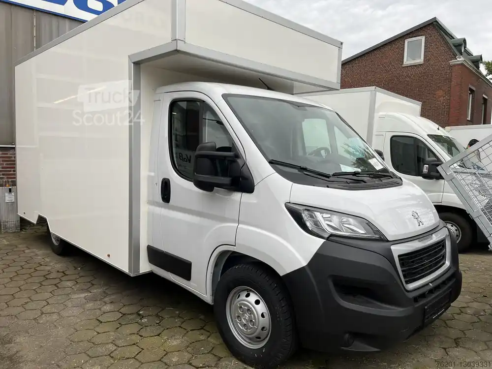 Paiement Sécurisé Magasin MobilePeugeot Boxer Foodtruck Verkaufsaufbau Verkaufsfahrzeug