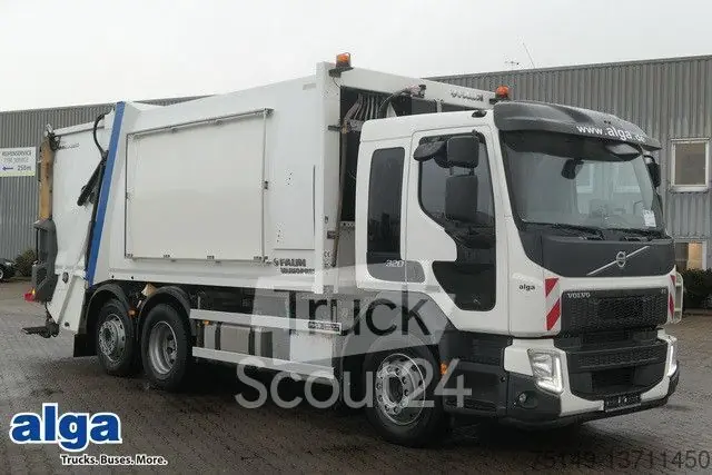 Camion à orduresVOLVO FE320 6x2, Faun, Variopress, Zöller, Gelenkt Prix Réduit