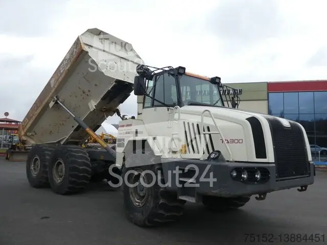 Dernière Chance Tombereau (Dumper)Terex TA 300 // 6 - Zyl. Cummins Breitreifen und Muldenheizung