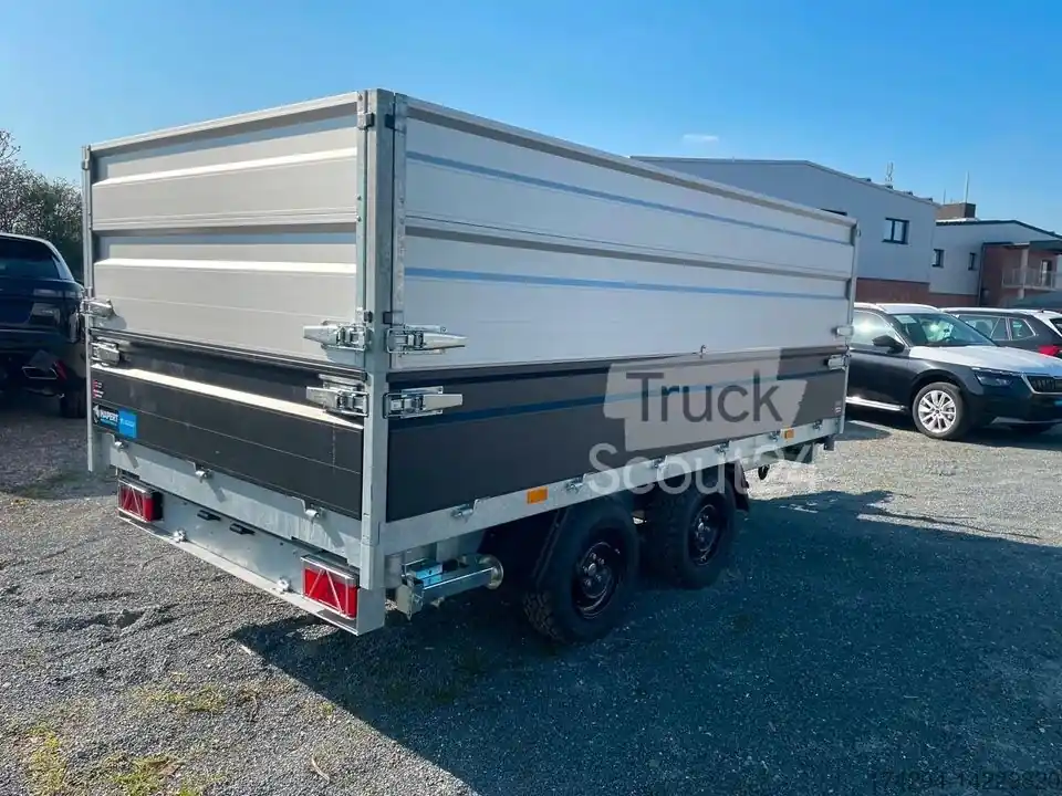Benne trilaterialHapert Hm Plus 3 Seitenkipper 330x180x110,3500 kg, LED Beleuchtung 100kmh Satisfait Ou Remboursé