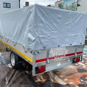 Benne à bâcheEduard Hochlader 251x145, 1500kg mit Plane 100cm Neu / Sofort Da Petit Prix