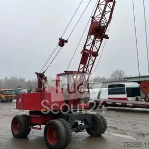 Pelle sur pneusFUCHS F107 F 107 Seilbagger 9900 Kg Achat Immédiat