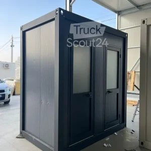 Conteneur sanitaireVillex Toilet Cube Nero Must-Have