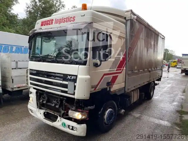 Camion plateau avec bâcheDAF FA XF 105.460 Pritsche Plane Flügetüre Bj 2008 Seulement Aujourd'hui