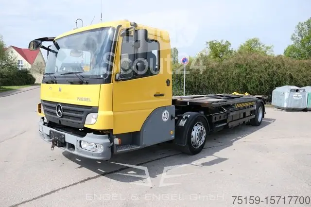 Camion porte-caisses amoviblesmercedes-benz KAMAG WBH 25 Wiesel Terberg Umsetzfahrz. Sattelkupplung KLIMA WEBASTO Populaire
