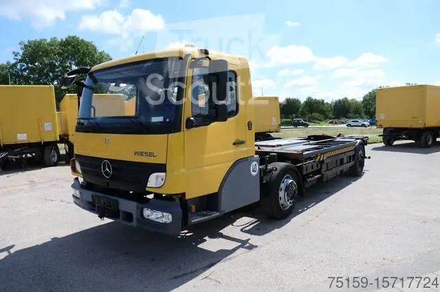 Camion porte-caisses amoviblesmercedes-benz KAMAG WBH 25 Wiesel Terberg Umsetzfahrz. Sattelkupplung KLIMA WEBASTO Dernier Modèle