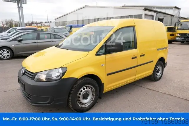 Fourgon tôléVW Caddy 2.0 TDI 2-Sitzer EURO-5 PARKTRONIK 6-GANG 2xSCHIEBETÜR CoC Top Vente