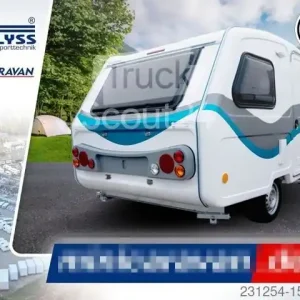 Marque CaravaneNIEWIADOW N126ET Wohnwagen 270x185x180cm 750kg GG