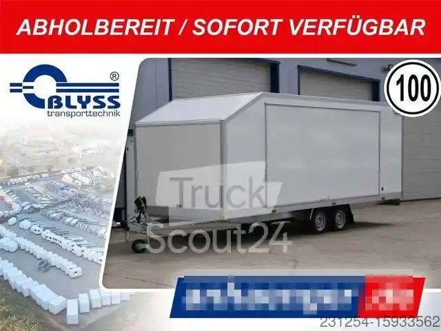 Vente Directe Remorque porte-voituresBLYSS Speedway I Autotransporter 600x220x200cm 3500kg