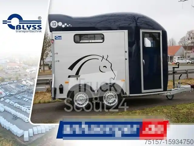 Top Vente Remorque de transport de chevauxCheval Liberté Gold 3 Pferdeanhänger 320x167x235cm 2000kg zGG