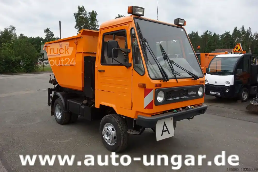 Benne à orduresMulticar M26 4x4 Kommunalhydraulik Müllwagen UMO Nouvel Arrivage