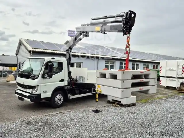 Soldes Fourgon pick-upFuso FUSO 9C18 Canter Alu Pritsche 5.2m Kran 3x hydr.