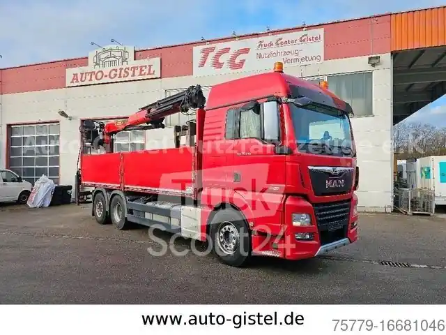 Dernière Chance Camion plateauMAN TGX 26.540 6x2LL Palfinger 20.501 L *Motor Neu