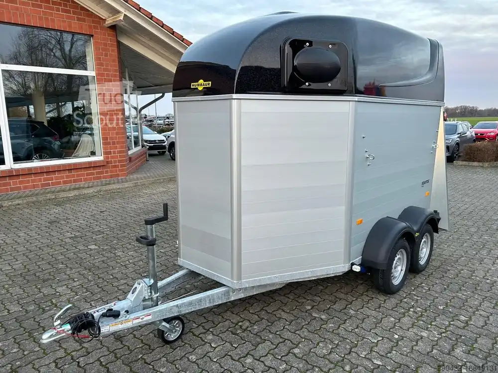 Remorque de transport de chevauxHumbaur Pferdeanhänger Equitos Alu Black 2000 2,0t 100km/h Acheter En Ligne