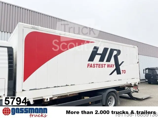Camion porte-caisses amoviblesKrone WK 7.7 STG Wechselbrücke Offre Spéciale