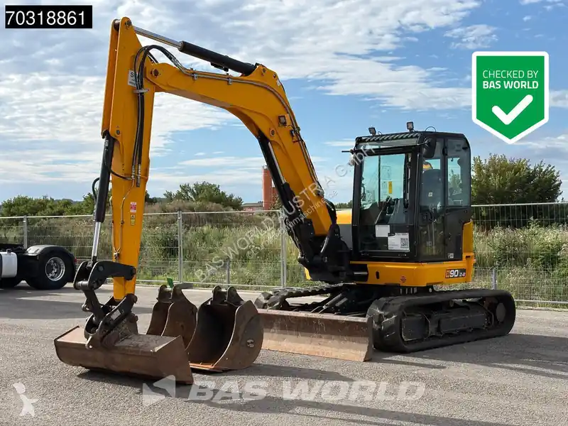Mini pelle JCB 90Z-2 90Z-2 3 Buckets - A/C occasion Dernière Chance