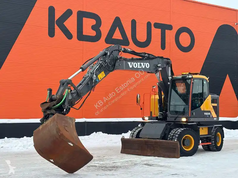 Pelle sur pneus Volvo EW170 EWR E TILTROTATOR / AC / CENTRAL LUBRICATION occasion Meilleur Choix