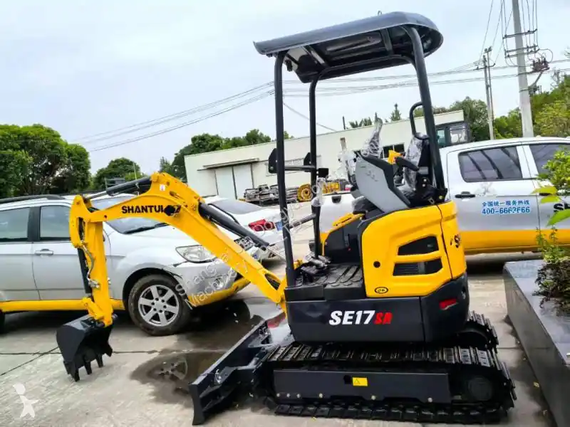 Nouvel Arrivage Mini pelle Shantui SE17 Gazoil neuve