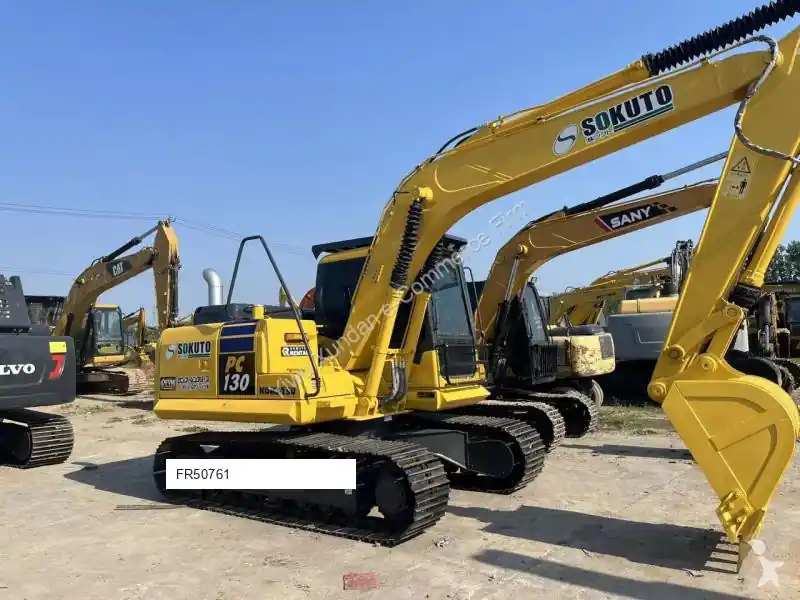 Certifié Pelle sur chenilles Komatsu PC130-7 Gazoil occasion