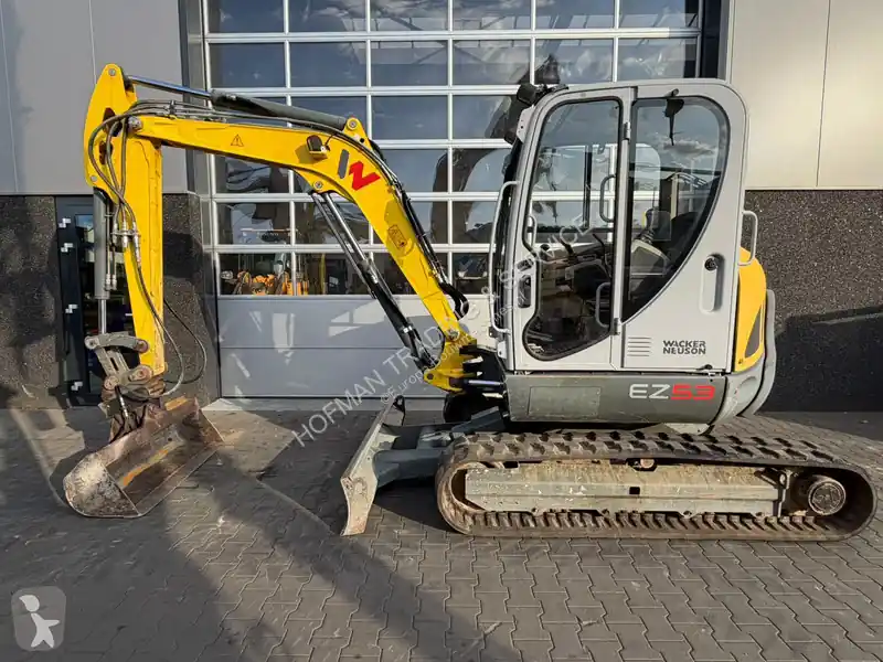 Mini pelle Wacker Neuson EZ53 occasion Super Prix