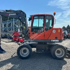 Pelle sur pneus Terex TW 95 Mobilbagger / AC / 42.500 EUR occasion Promotion Saisonnière