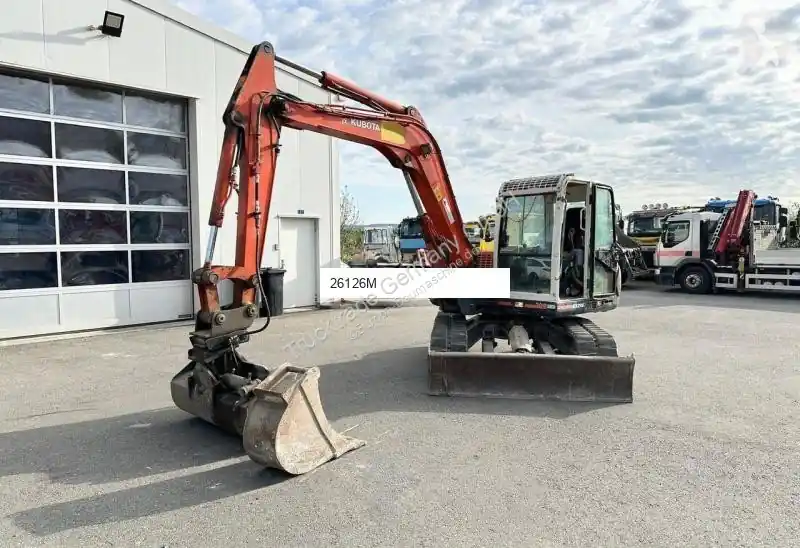Livraison Express Mini pelle Kubota KX251 1012 Gazoil occasion