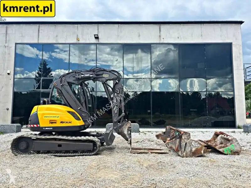 Commander Maintenant Mini pelle Mecalac 8 MCR MINI-KOPARKA 2012R. MECALAC 6 MCR, JCB 8065 8080 8085 85 Z VOLVO ECR 88, CAT 308, 307 , BOBCAT 80 KOMATSU PC 88 occasion